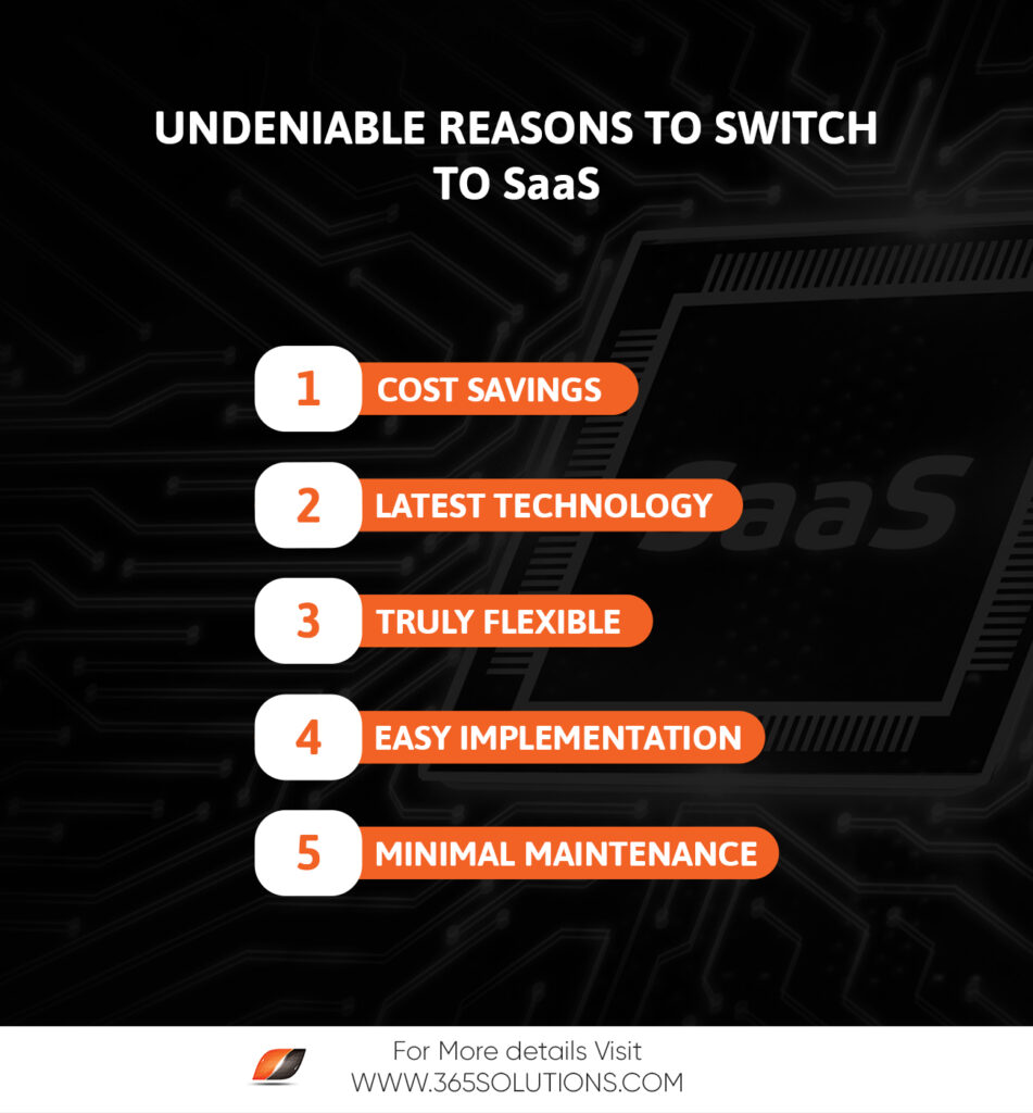 infographic- reasons to switch to SaaS