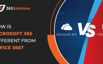 How is Microsoft 365 Different from Office 365?